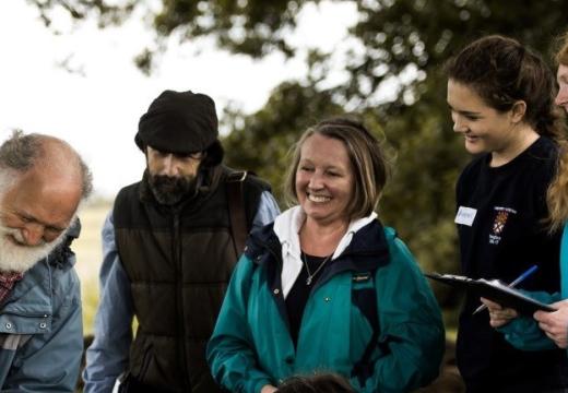 Volunteers learning how to record ancient and veteran trees credit Jenny Steer